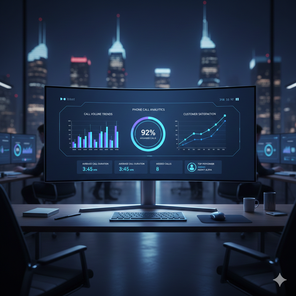 business call data visualization