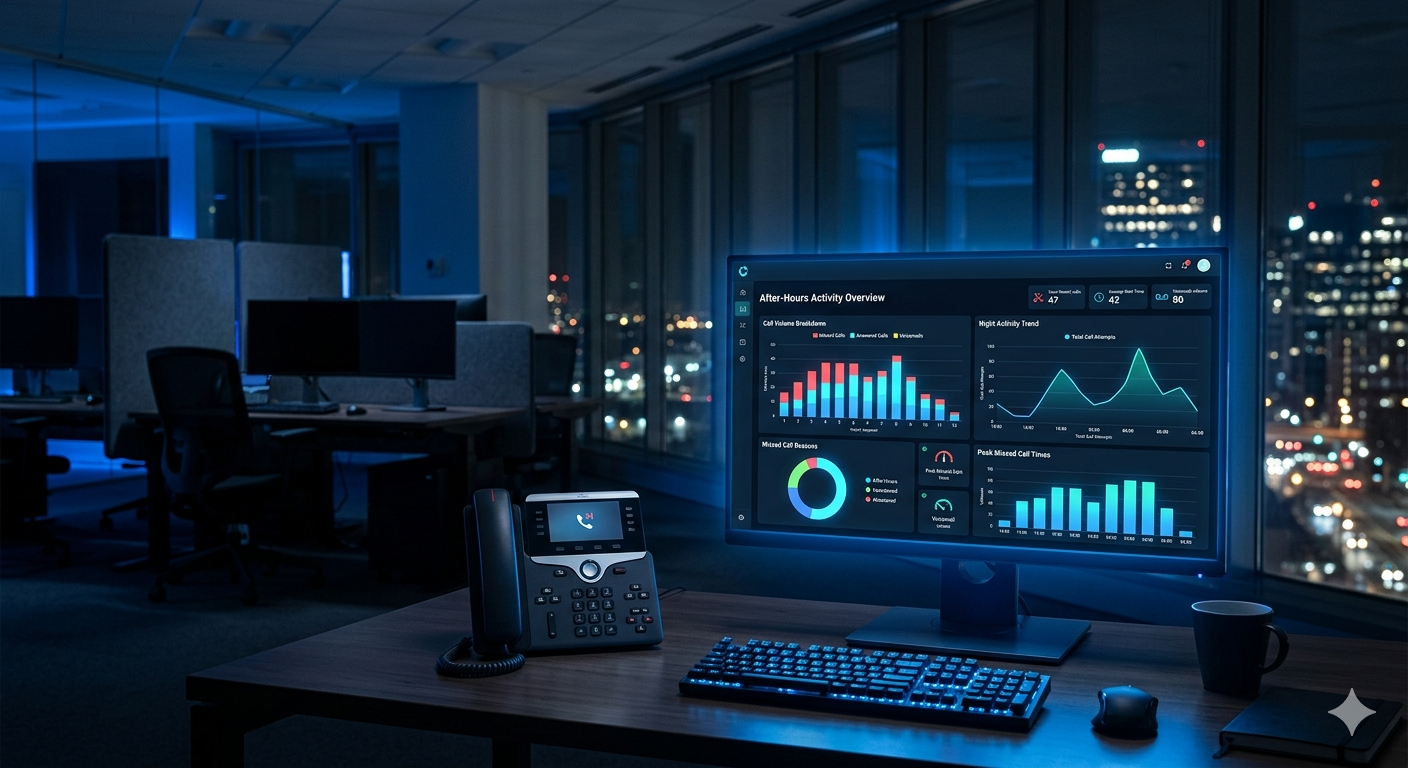 after-hours call tracking dashboard for businesses